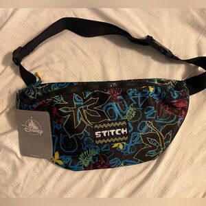 Disney Parks Neon  Lilo and Stitch Fanny Pack NWT